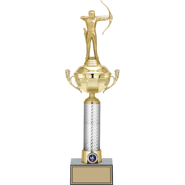 ODAK KUPA - Figürlü Kupalar - Okçu Figürlü Kupalar FG-058 A - 46 cm ürün görseli 1