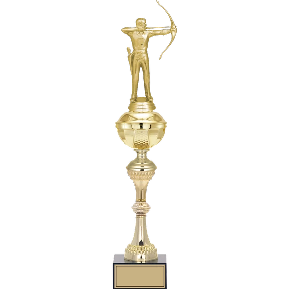 ODAK KUPA - Figürlü Kupalar - Okçu Figürlü Kupalar FG-061 B - 48 cm ürün görseli 1