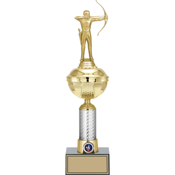 ODAK KUPA - Figürlü Kupalar - Okçu Figürlü Kupalar FG-057 C - 41 cm ürün görseli 1