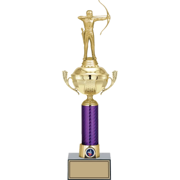 ODAK KUPA - Figürlü Kupalar - Okçu Figürlü Kupalar FG-060 B - 44 cm ürün görseli 1