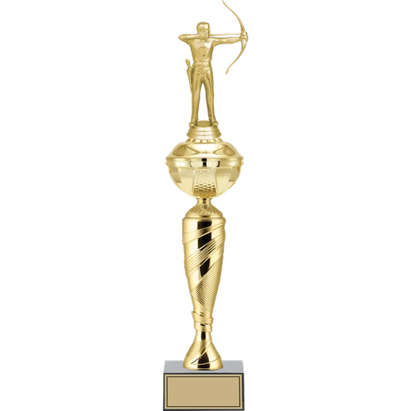 ODAK KUPA - Figürlü Kupalar - Okçu Figürlü Kupalar FG-075 B - 52 cm ürün görseli 1