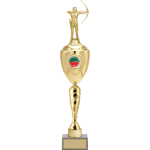 ODAK KUPA - Figürlü Kupalar - Okçu Figürlü Kupalar FG-083 C - 58 cm ürün görseli 1