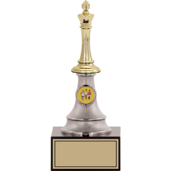 ODAK KUPA - Figürlü Kupalar - Satranç Figürlü Kupalar FG-010 B - 23 cm ürün görseli 1