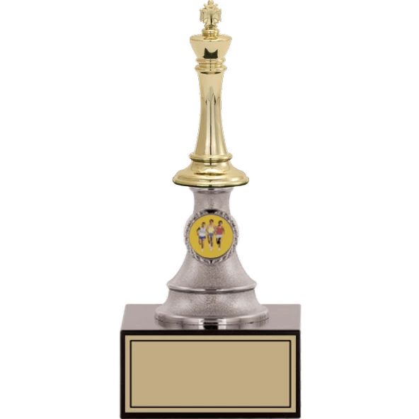 ODAK KUPA - Figürlü Kupalar - Satranç Figürlü Kupalar FG-010 C - 22 cm ürün görseli 1