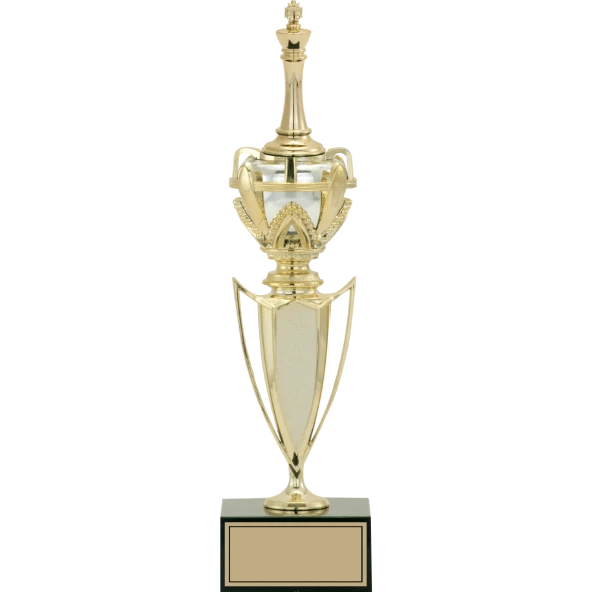 ODAK KUPA - Figürlü Kupalar - Satranç Figürlü Kupalar FG-044 B - 38 cm ürün görseli 1