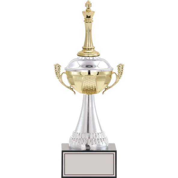 ODAK KUPA - Figürlü Kupalar - Satranç Figürlü Kupalar FG-046 A - 33 cm ürün görseli 1