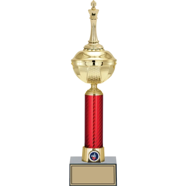 ODAK KUPA - Figürlü Kupalar - Satranç Figürlü Kupalar FG-053 A - 42 cm ürün görseli 1