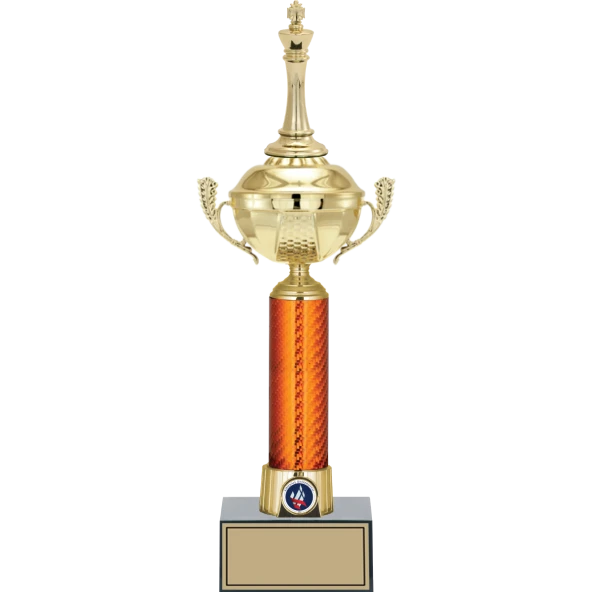 ODAK KUPA - Figürlü Kupalar - Satranç Figürlü Kupalar FG-056 A - 42 cm ürün görseli 1