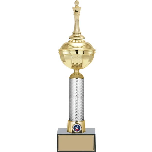 ODAK KUPA - Figürlü Kupalar - Satranç Figürlü Kupalar FG-057 A - 42 cm ürün görseli 1