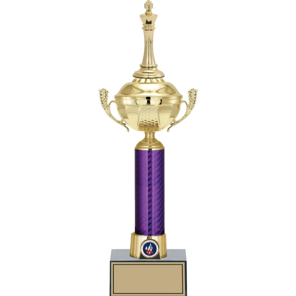 ODAK KUPA - Figürlü Kupalar - Satranç Figürlü Kupalar FG-060 A - 42 cm ürün görseli 1