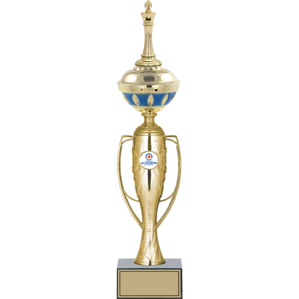ODAK KUPA - Figürlü Kupalar - Satranç Figürlü Kupalar FG-074 C - 45 cm ürün görseli 1