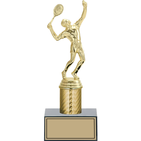 ODAK KUPA - Figürlü Kupalar - Tenis Erkek Figürlü Kupalar FG-001 A - 24 cm ürün görseli 1