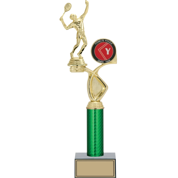 ODAK KUPA - Figürlü Kupalar - Tenis Erkek Figürlü Kupalar FG-018 A - 41 cm ürün görseli 1