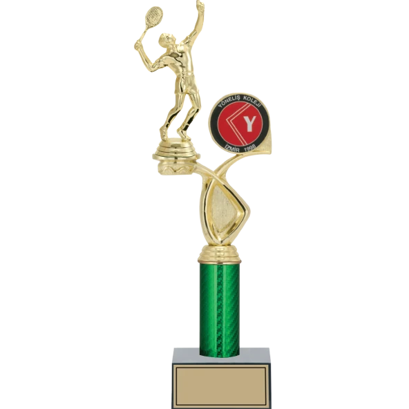 ODAK KUPA - Figürlü Kupalar - Tenis Erkek Figürlü Kupalar FG-018 B - 39 cm ürün görseli 1