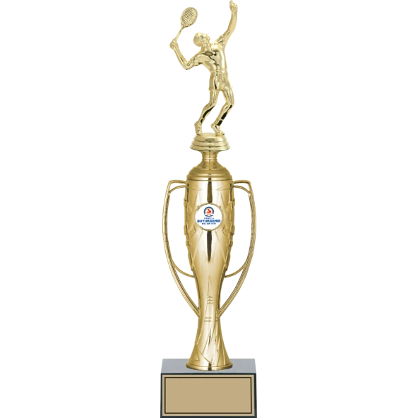 ODAK KUPA - Figürlü Kupalar - Tenis Erkek Figürlü Kupalar FG-025 A - 39 cm ürün görseli 1