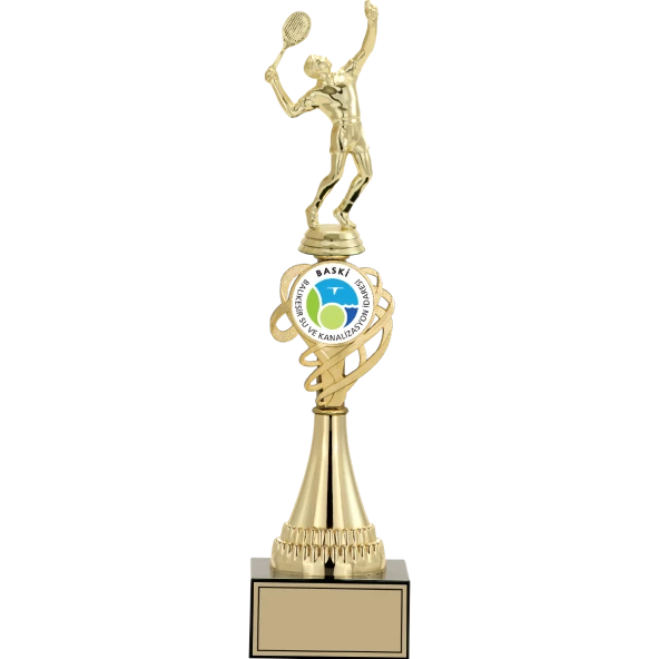 ODAK KUPA - Figürlü Kupalar - Tenis Erkek Figürlü Kupalar FG-034 A - 39 cm ürün görseli 1