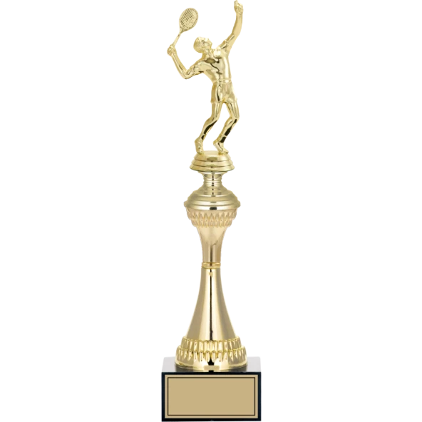 ODAK KUPA - Figürlü Kupalar - Tenis Erkek Figürlü Kupalar FG-029 A - 38 cm ürün görseli 1