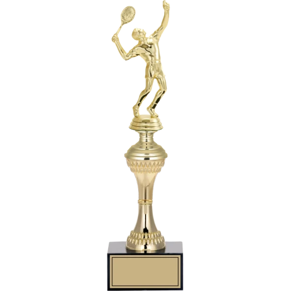 ODAK KUPA - Figürlü Kupalar - Tenis Erkek Figürlü Kupalar FG-029 C - 34 cm ürün görseli 1