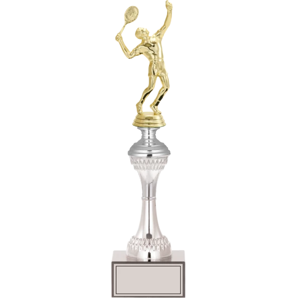 ODAK KUPA - Figürlü Kupalar - Tenis Erkek Figürlü Kupalar FG-030 B - 36 cm ürün görseli 1