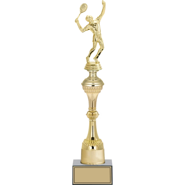 ODAK KUPA - Figürlü Kupalar - Tenis Erkek Figürlü Kupalar FG-031 B - 44 cm ürün görseli 1