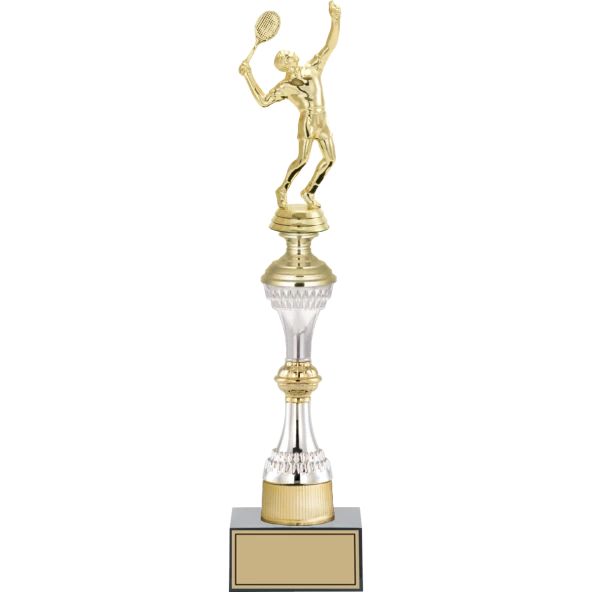 ODAK KUPA - Figürlü Kupalar - Tenis Erkek Figürlü Kupalar FG-032 C - 41 cm ürün görseli 1