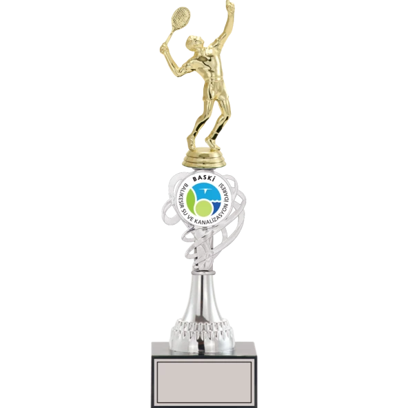 ODAK KUPA - Figürlü Kupalar - Tenis Erkek Figürlü Kupalar FG-034 B - 37 cm ürün görseli 1