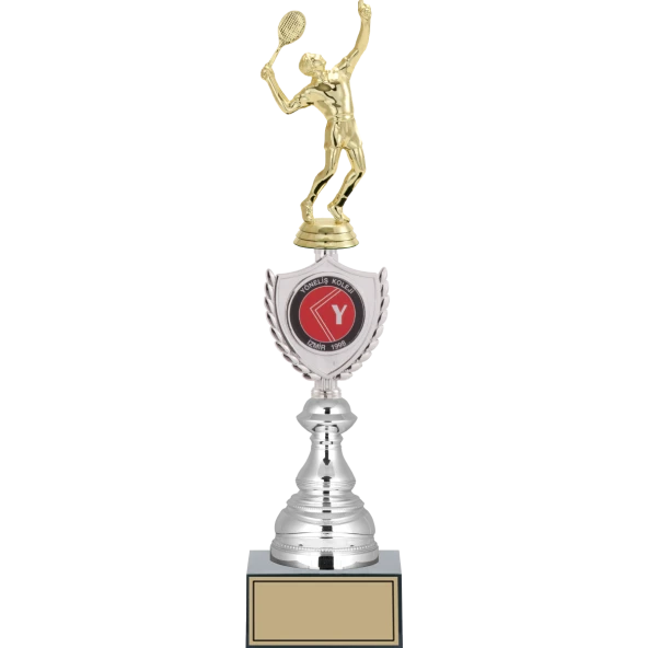 ODAK KUPA - Figürlü Kupalar - Tenis Erkek Figürlü Kupalar FG-035 C - 40 cm ürün görseli 1