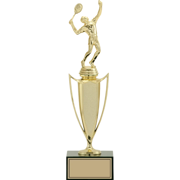 ODAK KUPA - Figürlü Kupalar - Tenis Erkek Figürlü Kupalar FG-039 A - 36 cm ürün görseli 1
