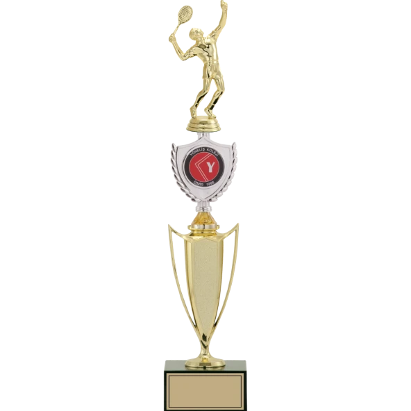 ODAK KUPA - Figürlü Kupalar - Tenis Erkek Figürlü Kupalar FG-042 A - 48 cm ürün görseli 1