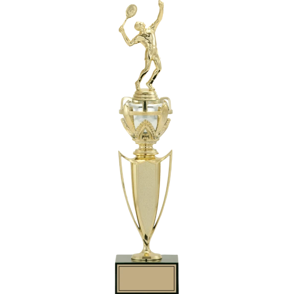 ODAK KUPA - Figürlü Kupalar - Tenis Erkek Figürlü Kupalar FG-044 A - 44 cm ürün görseli 1