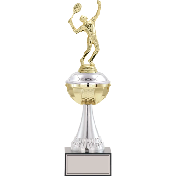 ODAK KUPA - Figürlü Kupalar - Tenis Erkek Figürlü Kupalar FG-045 A - 38 cm ürün görseli 1