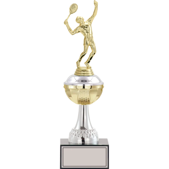 ODAK KUPA - Figürlü Kupalar - Tenis Erkek Figürlü Kupalar FG-045 B - 34 cm ürün görseli 1
