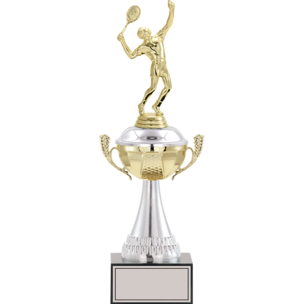 ODAK KUPA - Figürlü Kupalar - Tenis Erkek Figürlü Kupalar FG-046 A - 38 cm ürün görseli 1