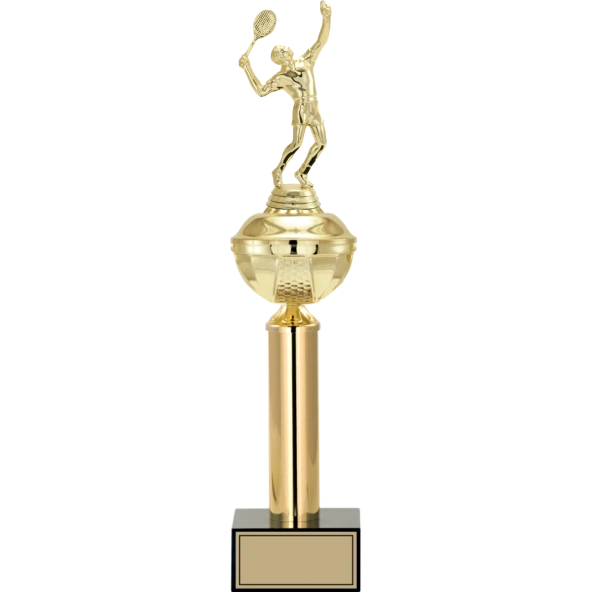 ODAK KUPA - Figürlü Kupalar - Tenis Erkek Figürlü Kupalar FG-047 A - 45 cm ürün görseli 1