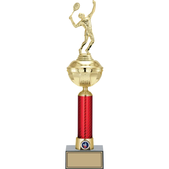 ODAK KUPA - Figürlü Kupalar - Tenis Erkek Figürlü Kupalar FG-053 A - 47 cm ürün görseli 1