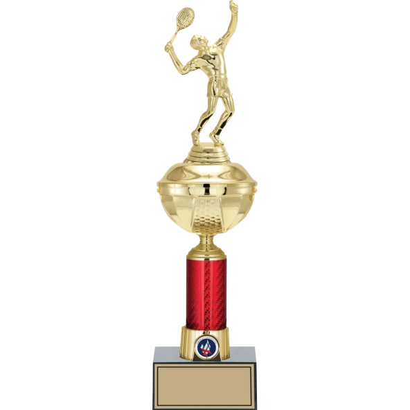 ODAK KUPA - Figürlü Kupalar - Tenis Erkek Figürlü Kupalar FG-053 C - 42 cm ürün görseli 1