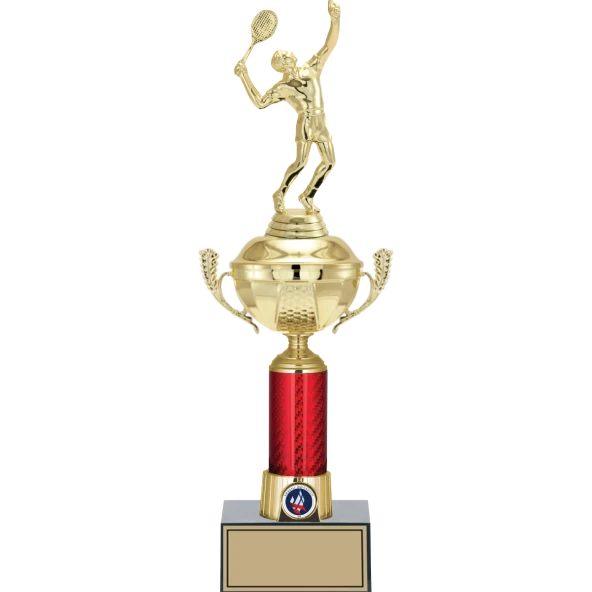 ODAK KUPA - Figürlü Kupalar - Tenis Erkek Figürlü Kupalar FG-054 C - 42 cm ürün görseli 1