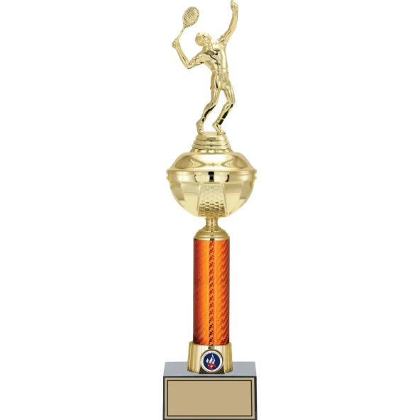 ODAK KUPA - Figürlü Kupalar - Tenis Erkek Figürlü Kupalar FG-055 A - 47 cm ürün görseli 1