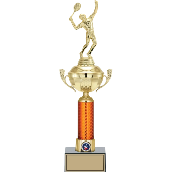 ODAK KUPA - Figürlü Kupalar - Tenis Erkek Figürlü Kupalar FG-056 B - 45 cm ürün görseli 1