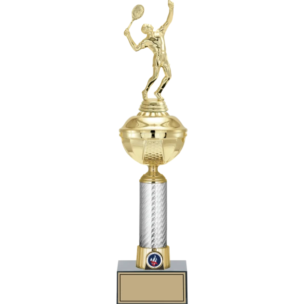 ODAK KUPA - Figürlü Kupalar - Tenis Erkek Figürlü Kupalar FG-057 B - 45 cm ürün görseli 1