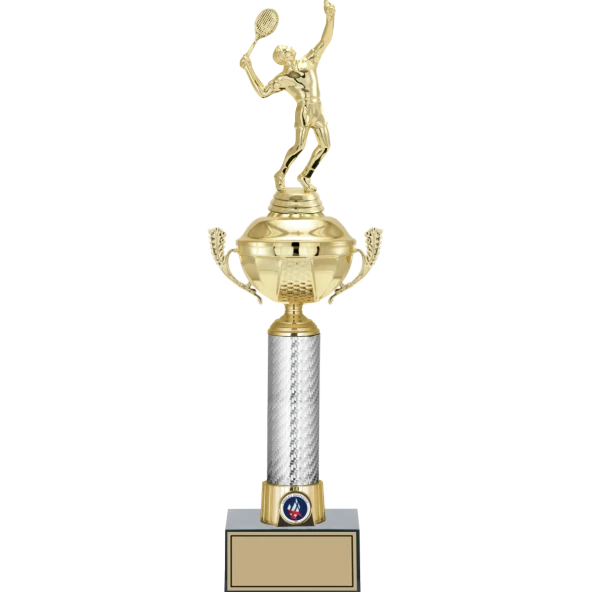 ODAK KUPA - Figürlü Kupalar - Tenis Erkek Figürlü Kupalar FG-058 A - 47 cm ürün görseli 1