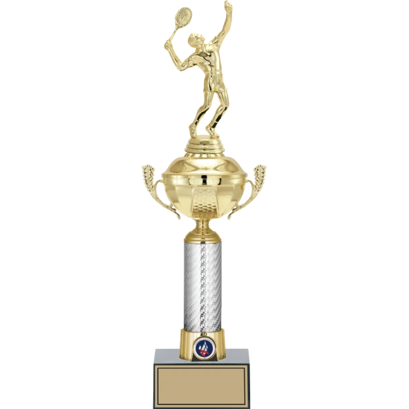 ODAK KUPA - Figürlü Kupalar - Tenis Erkek Figürlü Kupalar FG-058 B - 45 cm ürün görseli 1
