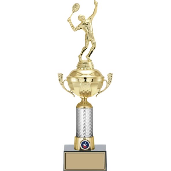 ODAK KUPA - Figürlü Kupalar - Tenis Erkek Figürlü Kupalar FG-058 C - 42 cm ürün görseli 1