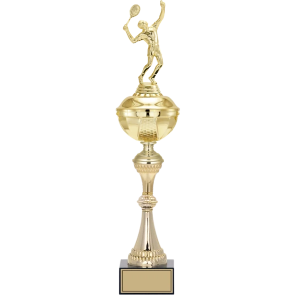 ODAK KUPA - Figürlü Kupalar - Tenis Erkek Figürlü Kupalar FG-061 A - 52 cm ürün görseli 1