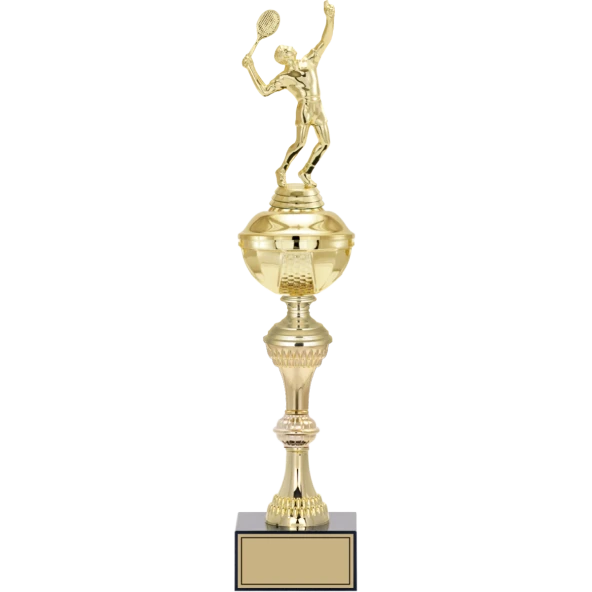ODAK KUPA - Figürlü Kupalar - Tenis Erkek Figürlü Kupalar FG-061 C - 46 cm ürün görseli 1