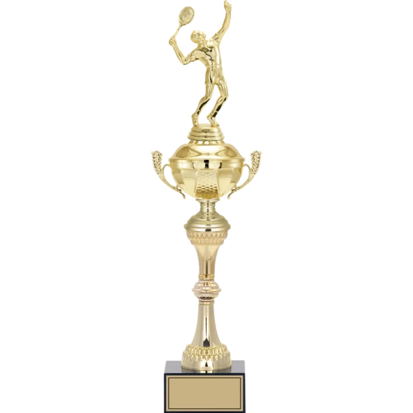 ODAK KUPA - Figürlü Kupalar - Tenis Erkek Figürlü Kupalar FG-062 B - 48 cm ürün görseli 1