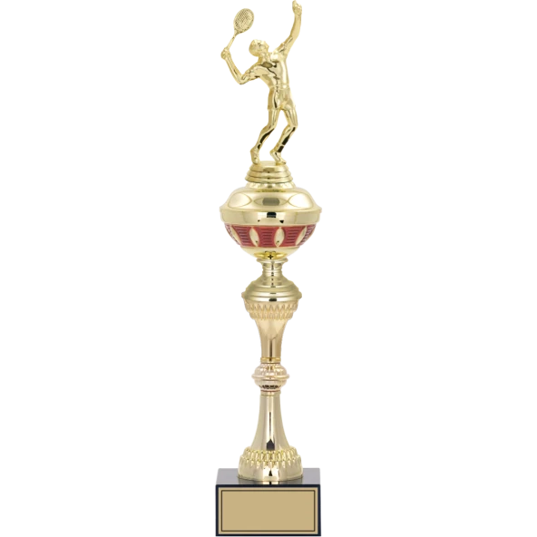 ODAK KUPA - Figürlü Kupalar - Tenis Erkek Figürlü Kupalar FG-064 B - 48 cm ürün görseli 1