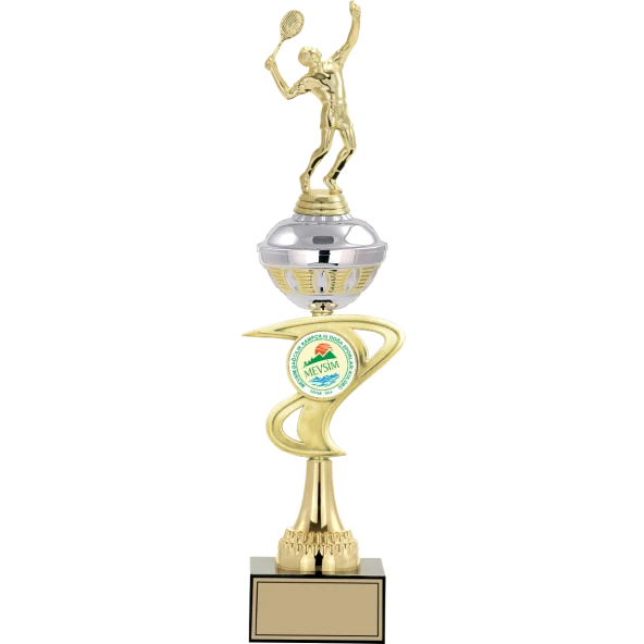 ODAK KUPA - Figürlü Kupalar - Tenis Erkek Figürlü Kupalar FG-065 B - 47 cm ürün görseli 1