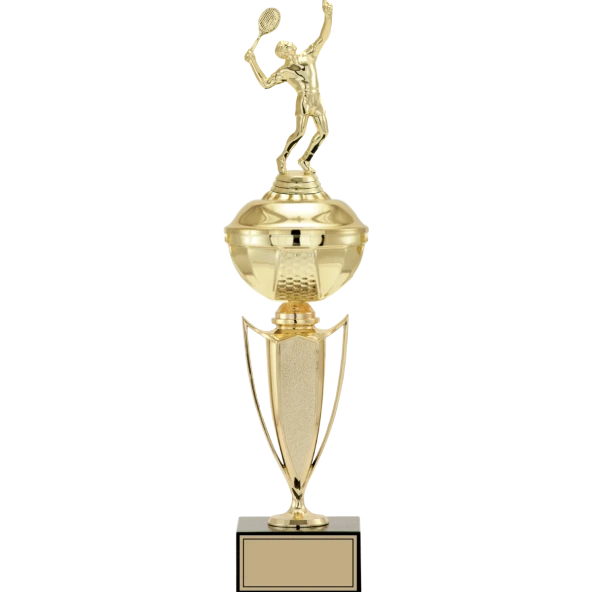 ODAK KUPA - Figürlü Kupalar - Tenis Erkek Figürlü Kupalar FG-067 A - 48 cm ürün görseli 1