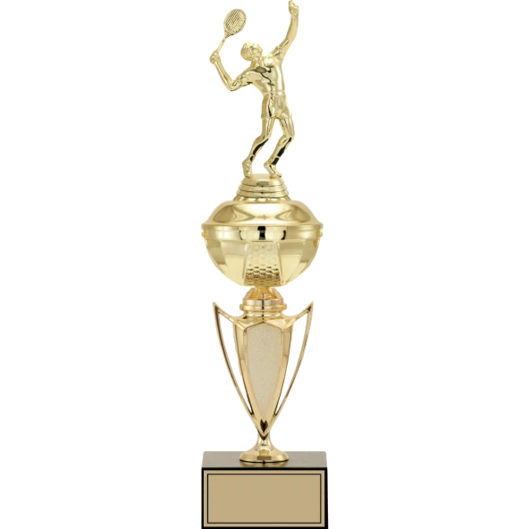 ODAK KUPA - Figürlü Kupalar - Tenis Erkek Figürlü Kupalar FG-067 C - 42 cm ürün görseli 1